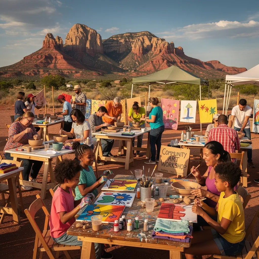 Старинные артефакты коренных народов на выставке.