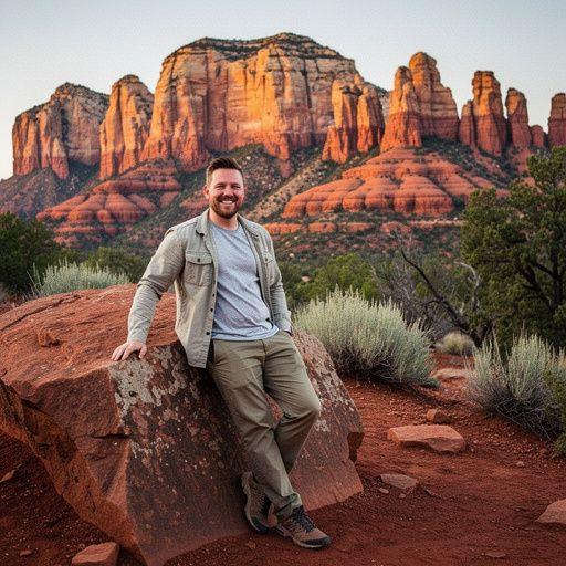 Изображение знаков, указывающих на духовные места и тропы для прогулок.